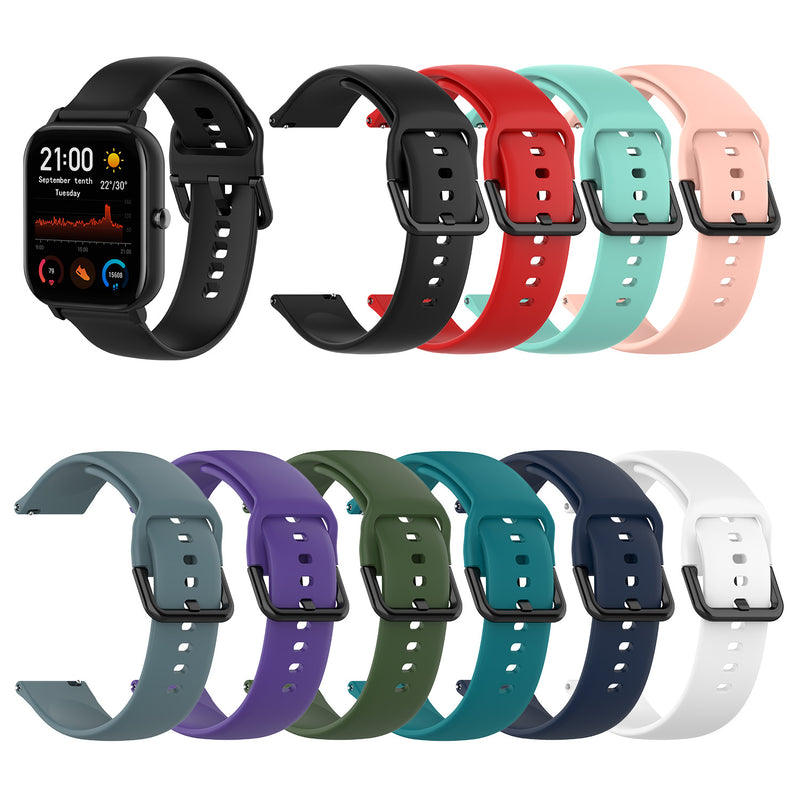 Large one 20mm Silicone Watch Band Longer Watch Strap for Huami Amazfit GTS