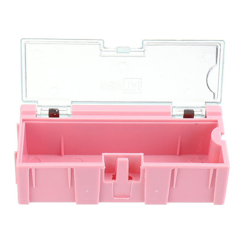 NO.2 Small Splicable Tool Box Screw Object Electronic Project Component Parts Storage Box Case SMT SMD Pops Up Patch Container