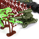 300Pcs Soldier Military Plane T ank Model Movable Joints Toys Boys Kids Gift