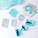 13Pcs/Set Silicone Mold Making Jewelry Set Polymer Resin Mould Agate Tool Craft