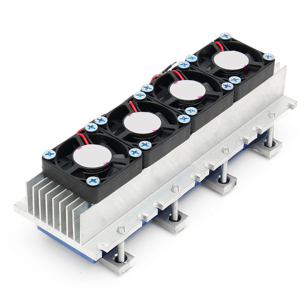 Quad Core TEC1-12706 Thermoelectric Peltier Cooling Equipment Air Refrigeration DIY Radiator