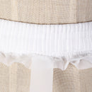 3 Hoop Ladies' Dress Crinoline Cage Bustle Casual Petticoat Adjustable Pannier