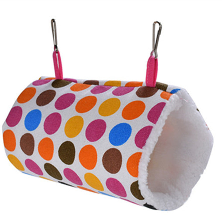 Small Pet Warm Tunnel Hammock Hanging Bed Ferret Rat Cages Pet Toys