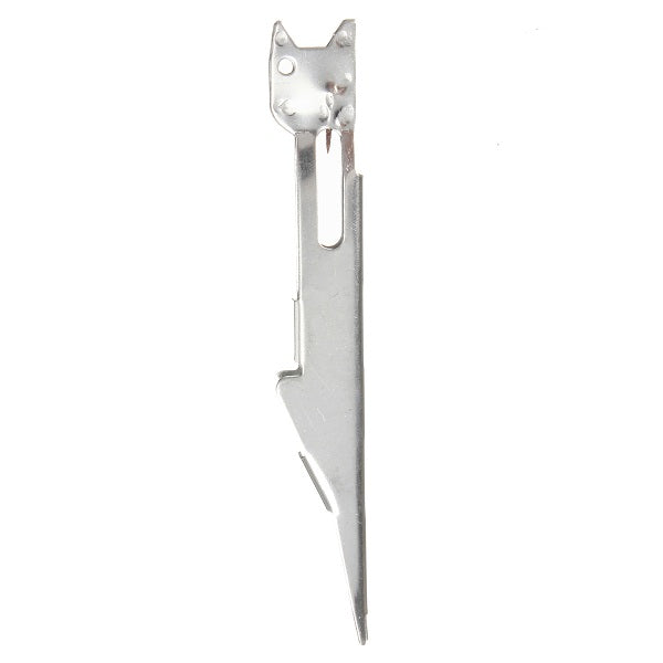 Tie Fast Knot Tying Tool Fly Fish Fishing Line Tyer With Hook Eye Cleaner Silver