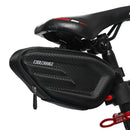 Coolchange Nylon Waterproof Bicycle Mountain Bike Saddlebags Reflective Seat Rear Bag for Xiaomi Electric Scooter Motorcycle E-bike Cycling
