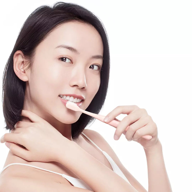 Xiaomi Mijia 10PCS Toothbrush Pink & Blue Manual Ultra Fine Soft Hair Deep Cleaning Tartar Removal Tooth Brush