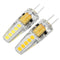 G4 2W 2835 Dimmable 10 LEDs Warm White  White LED Decorative Light Bulb AC12V