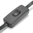 OBD2 16 Pin Male to Female with Switch Cord Extension Cable Adapter Connector