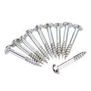 Drillpro 20pcs Woodworking Plug and Screw for Pocket Hole Jig