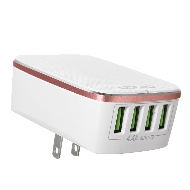 LDNIO 4 USB Ports 4.4A Fast Charger EU Plugs Charger For iphone 8 8 Plus iphone X Xiaomi Samsung