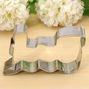 Train Shape Stainless Steel Cookie Cutter Cake Baking Mold