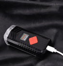XANES XL43 650LM T6 Power Display Intelligent Bike Front Light 6 Modes USB Rechargeable IPX3 Waterproof Bicycle Lamp