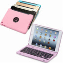 For Apple iPad Mini 4 Folio Rechargeable Wireless bluetooth Keyboard Smart Case Cover