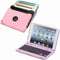 For Apple iPad Mini 4 Folio Rechargeable Wireless bluetooth Keyboard Smart Case Cover