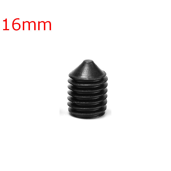 20Pcs Black 12.9 Grade M10 HEX Socket Set Core Point Grub Screws