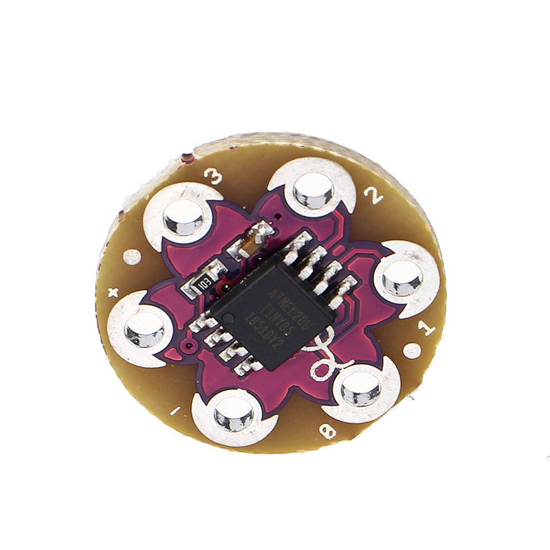 LilyTiny LilyPad Development Board Wearable E-textile Technology with ATtiny Microcontroller