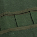 Canvas Bonsai Tool Storage Package Roll Bag Tool Organizer Case 600*430MM Green