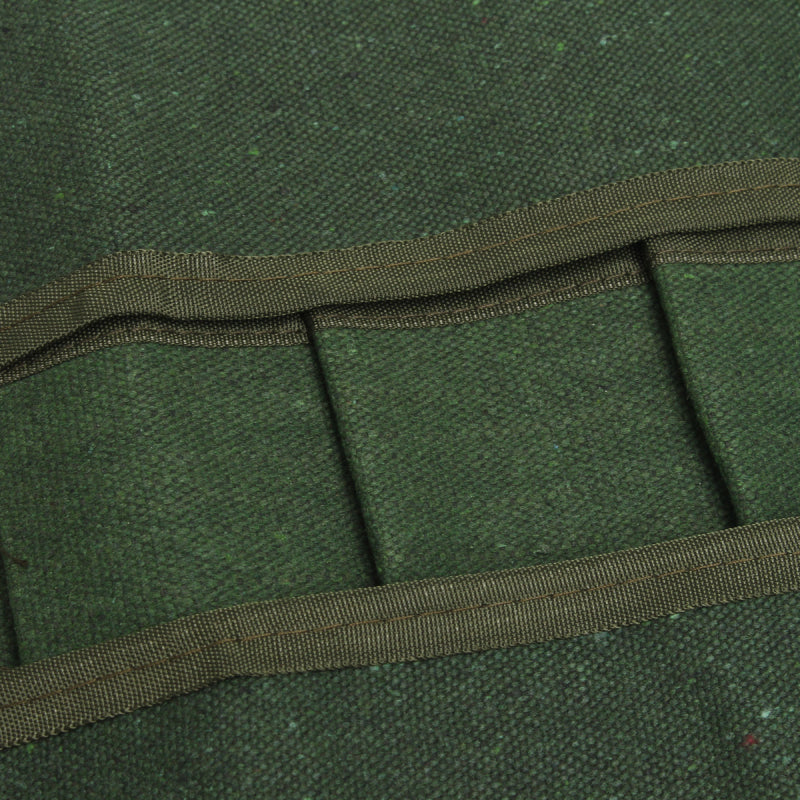 Canvas Bonsai Tool Storage Package Roll Bag Tool Organizer Case 600*430MM Green