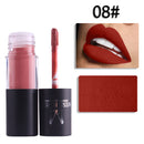 12 Colors Sexy Nude Matte Velvet Lip Gloss Lip Makeup Beauty Waterproof Long Lasting