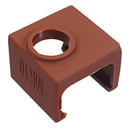 5pcs MK10 Coffee Color Silicone Protective Case For Heating Aluminum Block 3D Printer Part Hotend