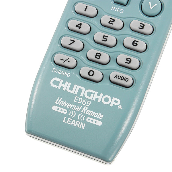 CHUNGHOP E969 8in1 Smart Universal Remote Control For TV SAT DVD CD AUX VCR