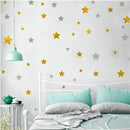 Removable Vinyl Stars Wall Sticker Window Sticker Home Nursery Room Kids Shop Art Decor