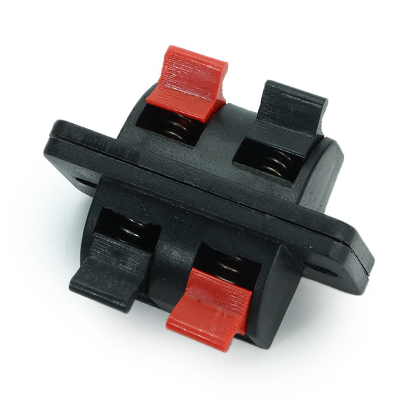 10pcs 2 Pins Audio Speaker Test Spring Terminals Clip AC/DC Connectors Jack Plug