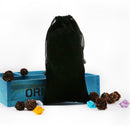 Bakeey Black Portable Soft Drawstring Power Bank Storage Bag Collection Pouch