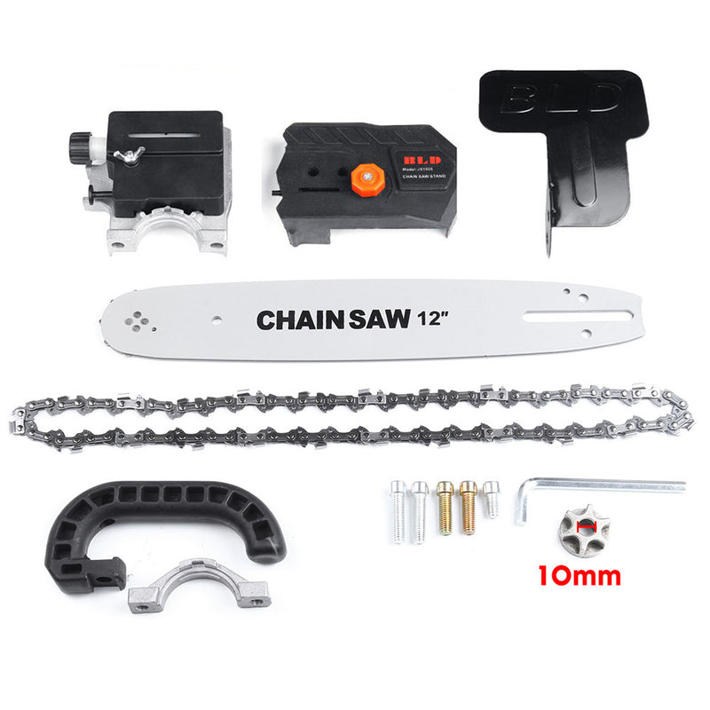 12 Inch Chainsaw Hedge Trimmer Head Bracket Saw Blade For Brush Cutter Lawn Mower Garden Woodworking Tool