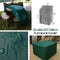 Outdoor Waterproof Furniture Rain Snow Dust Proof Cover Garden Sofa Chair Table Cover Patio Beach Protector 61x68x107x68cm Green