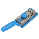 Round Wood Tenon Locator Drilling Positioner Drill Hole Woodworking Tool Pocket Hole Jig