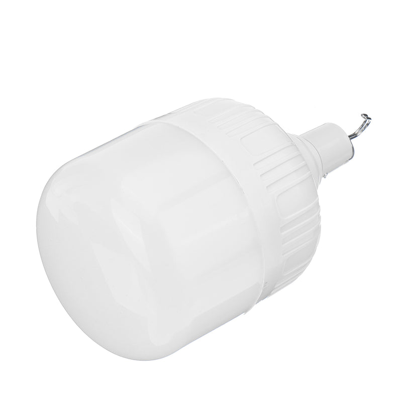 40W 80W 100W150W Portable USB Charging Three Modes Bright White LED Emergency Light Bulb for Camping Fishing