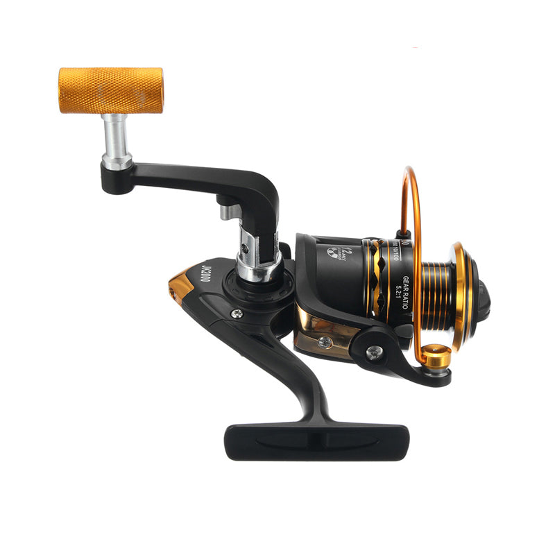 JK1000-7000 5.1/5.2:1 12BB Spinning Reels Saltwater Freshwater Left/Right Hand Fishing Reel