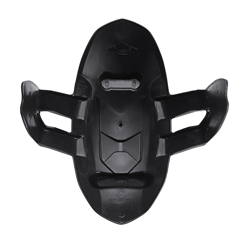 Black PVC Motorcycle Rear Wheel Cover Fender Splash Guard Mudguard Bracket Solid