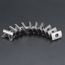 Machifit 10pcs 3030 M6 Shrapnel Nut Block Elastic Nut EU Standard for 3030 Aluminum Profile