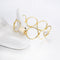 Unique Heart Finger Rings Stackable Multilayer 2 in 1 Dual Purpose Ring Bracelet for Women