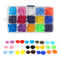 400 Sets T5 Snap Poppers Plastic Buttons Fastener Pliers Punching / Snap Ring Plier