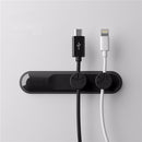 Bcase TUP Magnetic Desktop Cable Clips Cord Management Tiny 3 Size in 1 Wire Cable Organizer