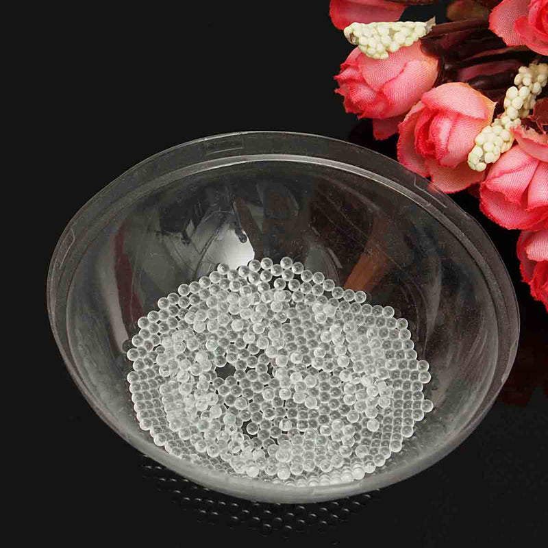 Clear Glass Sterilizer Beads Glass Balls Nail Sterilizer Decanter Cleaner Beads High Temperature Metal Disinfection Tool