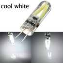 G4 1.5W Filament COB AC/DC 12V LED Warm White/White Spotlight Chandelier Light Bulb Lamp