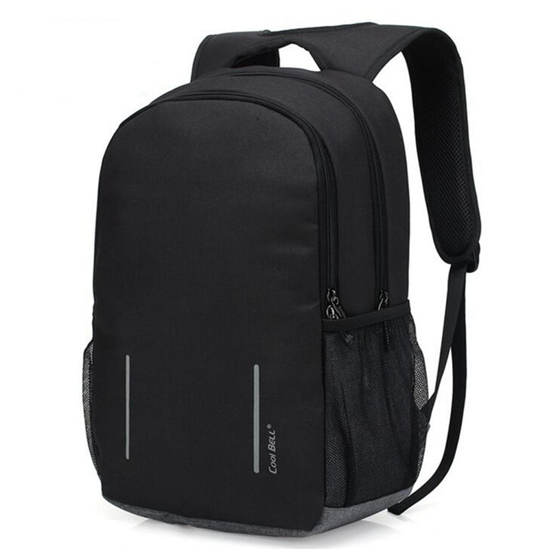 Anti-thief Fashion Men Backpack Multifunctional Waterproof 15.6 inch Laptop Bag Man USB Charging Travel Bag for 15.6/17.3 inch Laptops