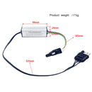 4 Pin Lights Fault Elimination Decoder Wiring Harness With Standard Flat Connector Y-splitter For Trailer