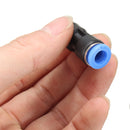 10Pcs Air Pneumatic OD 1/4 Inch Straight Union Push to Connect Fitting