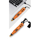 HILDA MD3326C USB Charging Rotary Tool Kit 3.6V Cordless Variable Speed Electric Grinder Drill