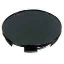 50mm Black Car Wheels Centre Blank Cap Hubcap Covers No Logo