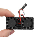 Reroflag Nespi Ultimate Cooling Fan Kit Dual Fans + Heatsinks For Raspberry Pi 3/2/B+