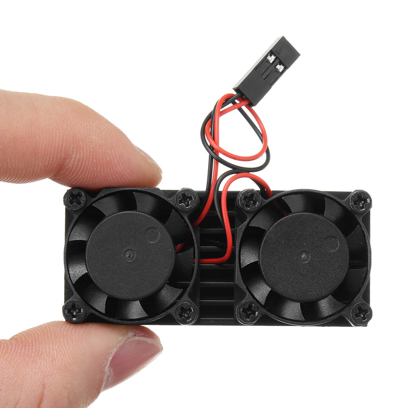 Reroflag Nespi Ultimate Cooling Fan Kit Dual Fans + Heatsinks For Raspberry Pi 3/2/B+