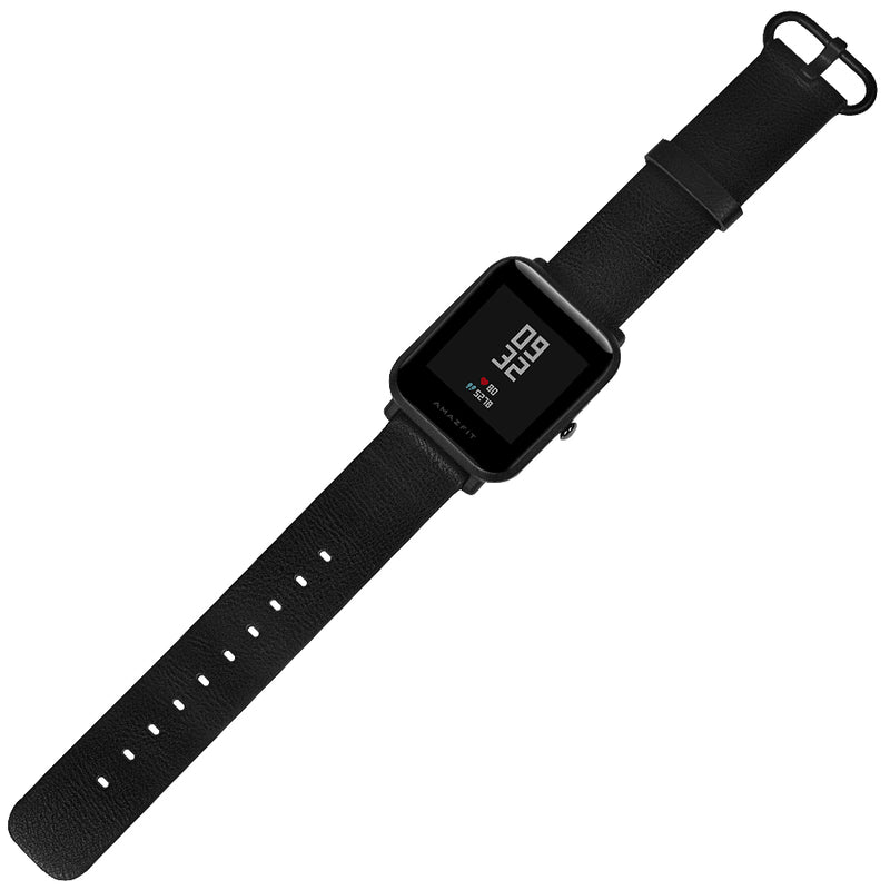 Bakeey 20mm Genuine Leather Strap Watch Band for Xiaomi Amazfit Bip Youth Smart Watch