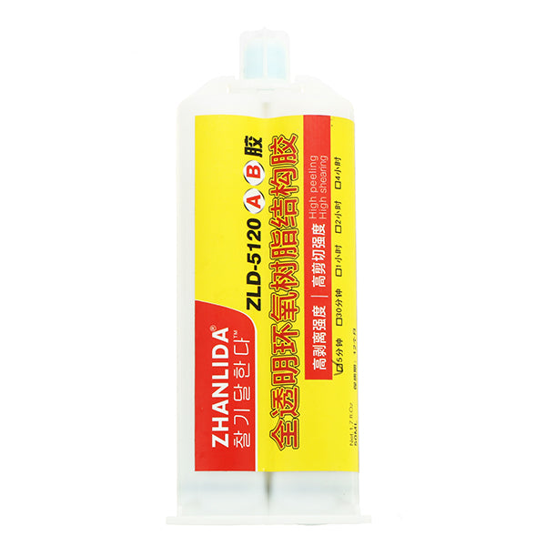 50ml AB Glue Quick Drying Transparent Epoxy Sealant Strong Adhesive for Plastic Ceramic Wood Stone