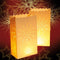 20Pcs White Night Paper Tealight Candle Bag Lantern Holder Party Wedding Decorations